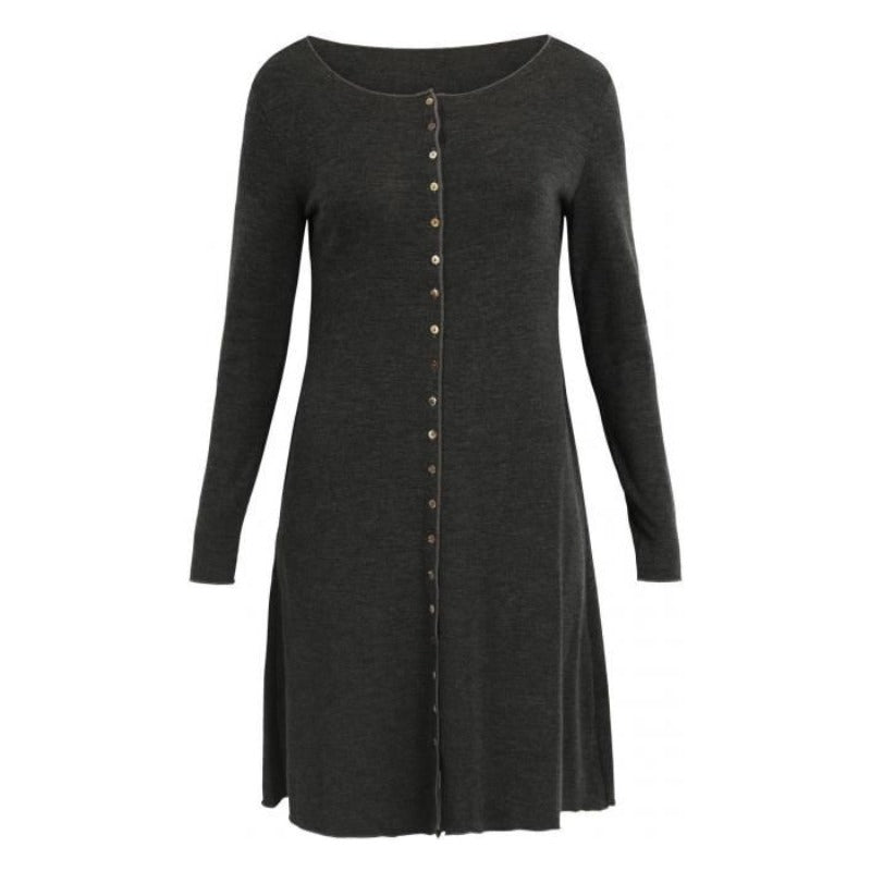 Dress L/S With Buttons