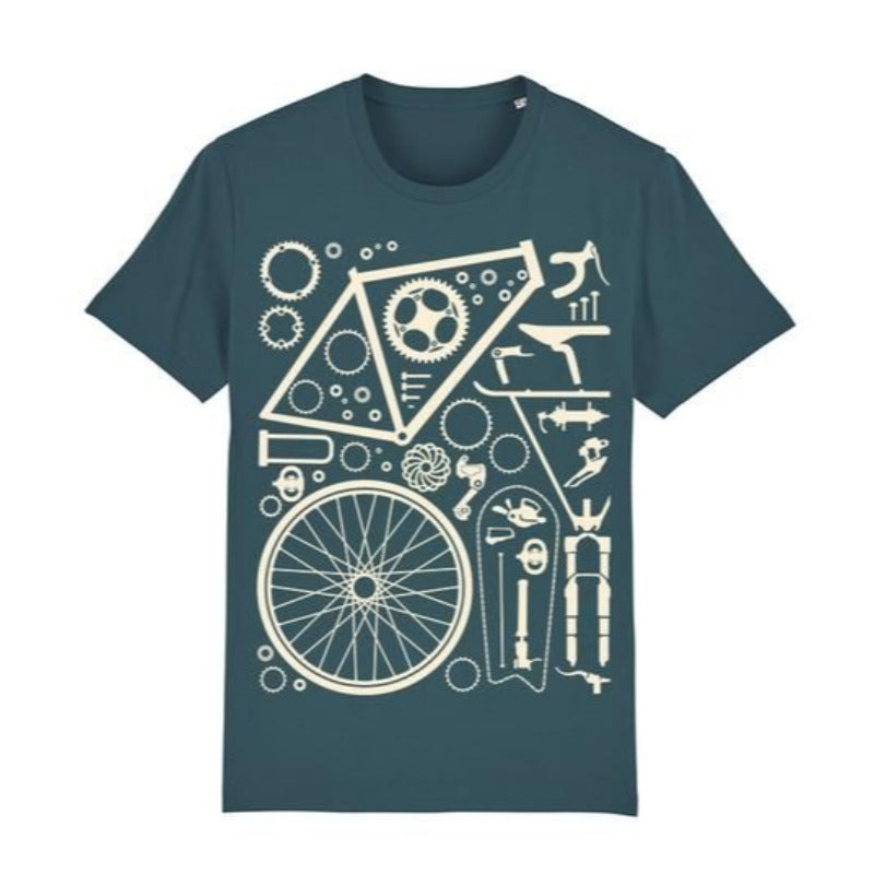 T-shirt S/S Bike Parts