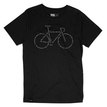 Indlæs billede til gallerivisning T-shirt S/S Stockholm Text Bike
